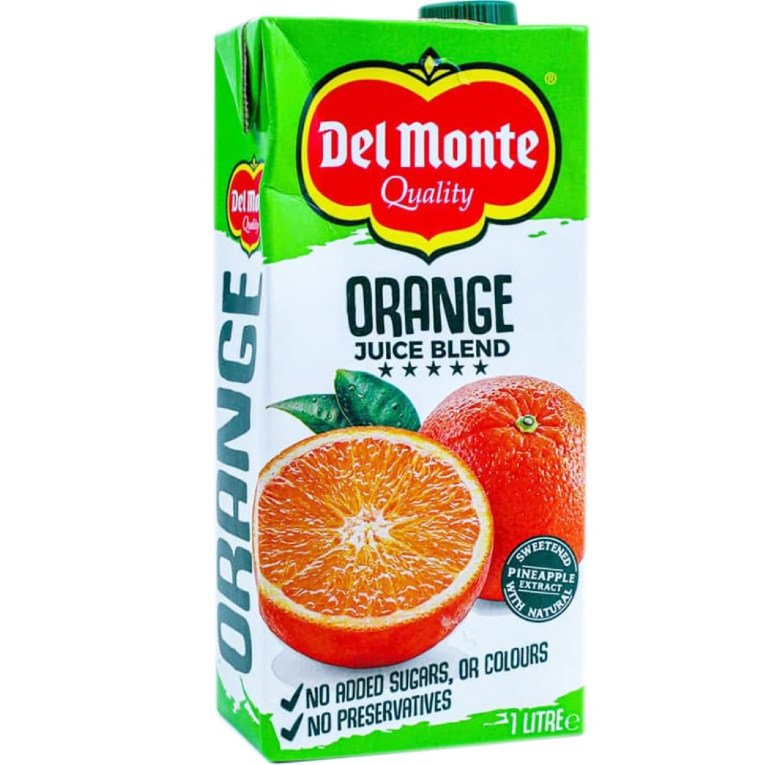 DELMONTE ORANGE JUICE 1LTR